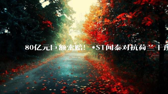 80亿元巨额索赔！*ST闻泰对抗荷兰干预，国内起诉能否 “抢回” 安世半导体？_中国公司_被告_诉讼